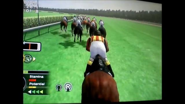 Champion Jockey : G1 jockey&Gallop Racer : "last to first ability" смотреть онлайн