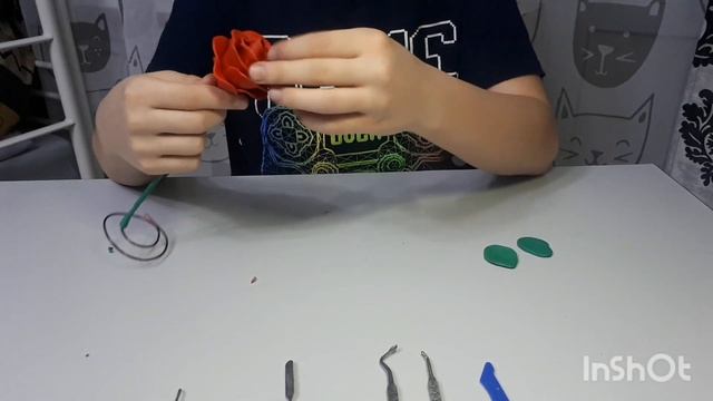 Роза из пластилина смотреть онлайн