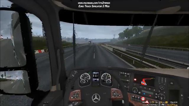MB Actros MP4 İlk Sefer | ETS2 смотреть онлайн