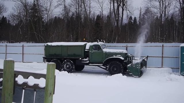 Снегоуборщик ЗИЛ-157 Д470 смотреть онлайн