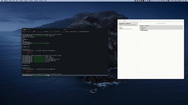 How to tell git an exception in gitignore смотреть онлайн