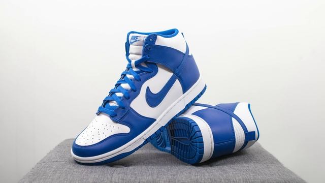 Nike Dunk High Retro "Kentucky" (Game Royal): Review & On-Feet смотреть онлайн