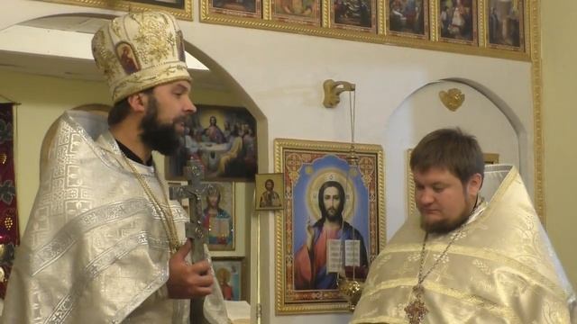 Литургия в день Собора Архистратига Божия Михаила в Симферополе 21.11.2017 смотреть онлайн