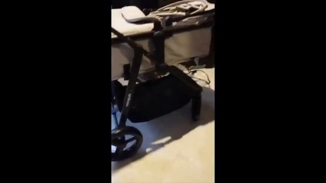 Mompush Wiz 2-in-1 Baby Stroller With Bassinet Mode - Foldable Infant Stroller