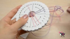 Объёмный двухцветный браслет кумихимо (kumihimo).mp4