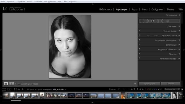 Обработка фотографий в Lightroom №4