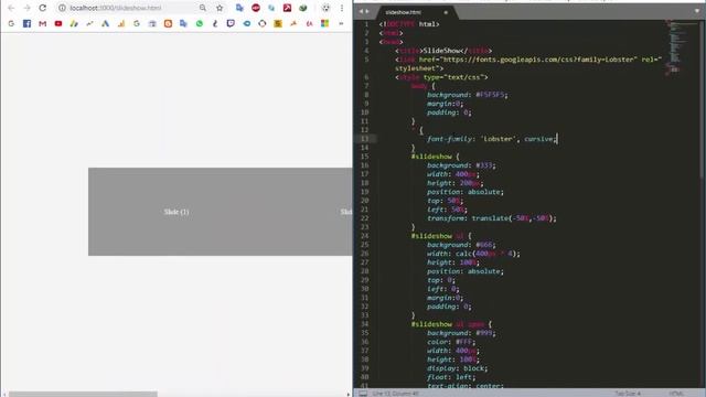 Create Slideshow By CSS Without js - Speed Code - UX/UI смотреть онлайн