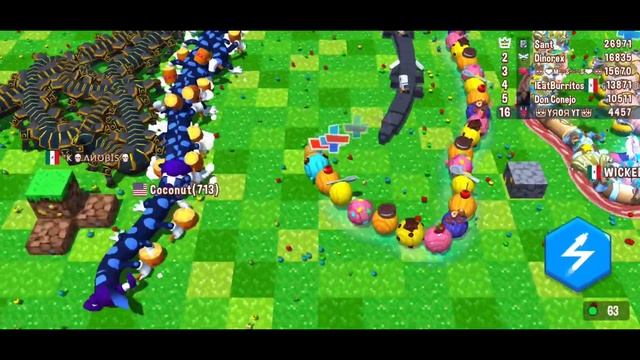 Snake Rivals - NEW SCOOPS SNAKE! I DESTROY THE LARGEST SNAKES IN THE MAP! Epic Gameplay!