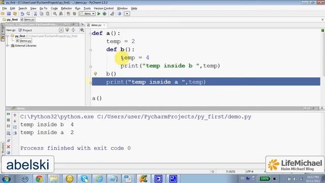 The nonlocal Keyword in Python смотреть онлайн