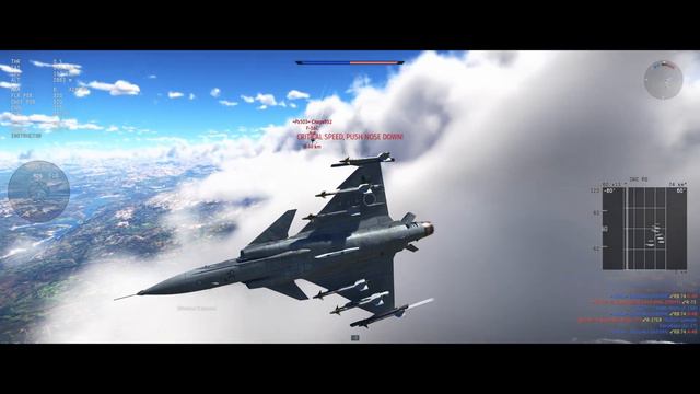 War Thunder JAS-39C Gripen | HMD with AIM-9M is glorious смотреть онлайн