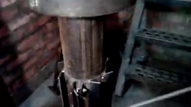 Новый проект печь на отработке "Напалм" v1.0. Обзор основных элементов конструкции смотреть онлайн