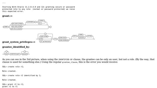 Databases: Granting password protected role to another role problem in Oracle (2 Solutions!!) смотреть онлайн