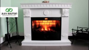 Электрокамин с эффектом живого огня  Очаг 3D Fog   25, Camie электрокамин на пару, 3D огонь, купить