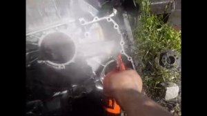 выставляем зажигание по меткам на грм скания