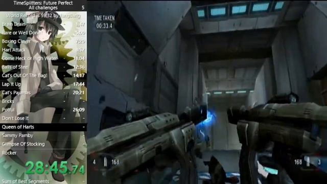 TimeSplitters: Future Perfect (Xbox) All Challenges in 56:53 - Former WR смотреть онлайн