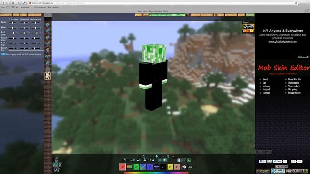 Еще один способ создать скин для MineCraft