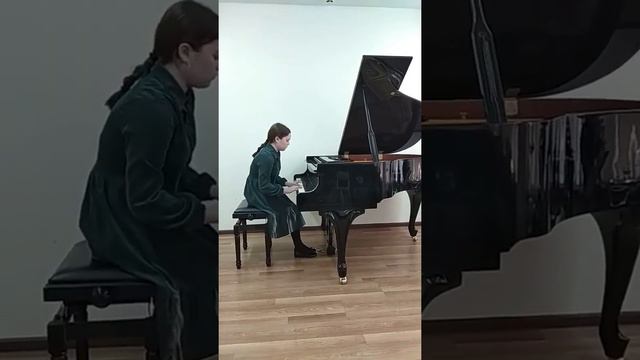 Терюхова Мария, 15 лет, В. А. Моцарт, произведение крупной формы - Соната C - dur (K545). смотреть онлайн