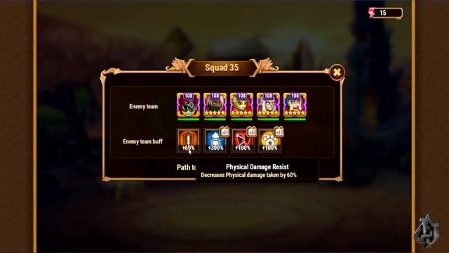 Hero Wars Adventures. Dungeon 9 dos Pets, level:100 "Siege of Strongford" Boss Galahad. смотреть онлайн