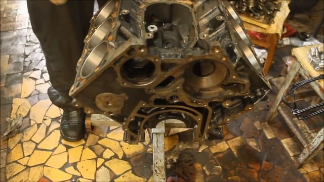 AUDI 100 Ремонт ДВС (ABC 2.6( 2.8))