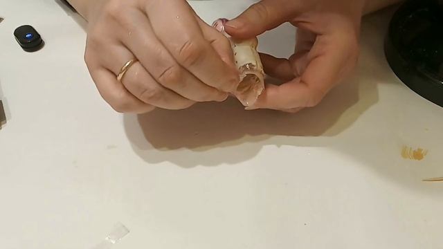 Ёлочные игрушки СССР Реставрация ребёнок с погремушкой часть 1