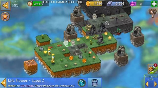 Merge Dragons Challenge 10 Gameplay 2nd Win Get Crimson Dragon Walkthrough смотреть онлайн