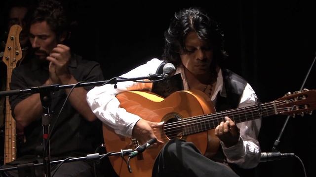 Flamenco dance and Indian Cante - solea por buleria - Oliver Rajamani - Flamenco India смотреть онлайн