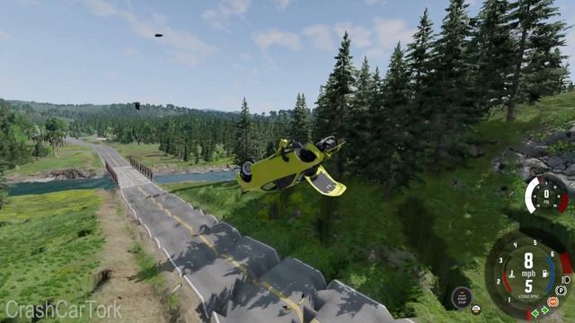 Сars vs Potholes, Part 5.7, BeamNG Drive, Crash, СrashCarTork, Car games, Сrash test №274 смотреть онлайн