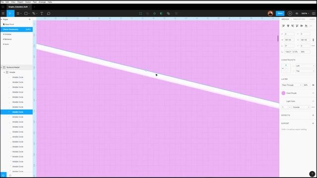 Timelapse video of Figma arc tool for data visualization. Creating a sunburst diagram смотреть онлайн