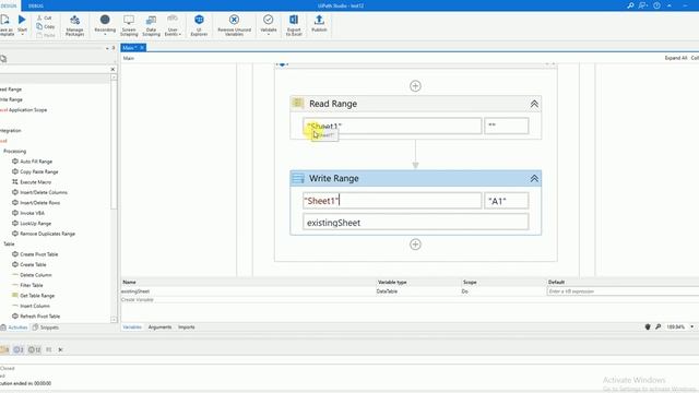 How to create new sheet in excel with current Date in UiPath смотреть онлайн