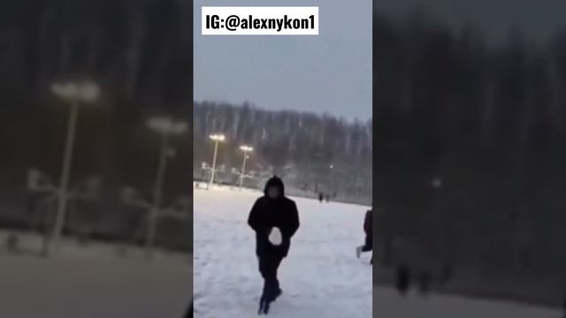 When You Try To Add Some Style..#funny #fail #basketball #snow #winter #games #iq1000 #nykon #short