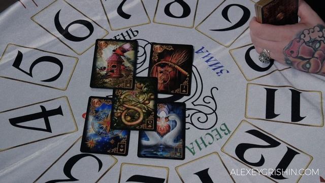 Бесплатный курс ЛЕНОРМАН С НУЛЯ. Урок 3. Расклад "4 угла" на Ленорман смотреть онлайн