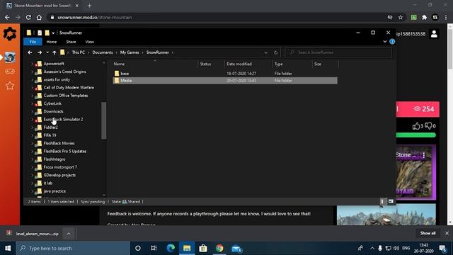 Guide||How to install mod maps on Snowrunner for codex user??with free cam and vehicle spawn tool. смотреть онлайн