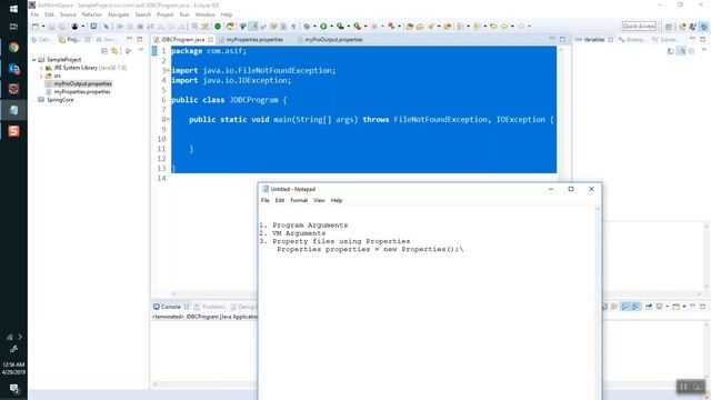 Java Properties Part 2 Using Property files (Properties) смотреть онлайн