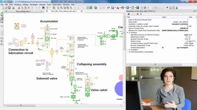 Simcenter Amesim – Analyzing effects of aeration on variable hydraulic valvetrains смотреть онлайн