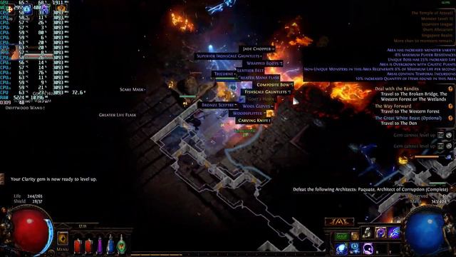[Ultra Setting] Path of Exile - Xeon E5-2680 Ram 16 GB + GTX 1070 смотреть онлайн