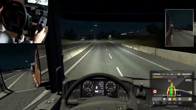 Euro Truck 2 - Carregando serragem de Scania смотреть онлайн