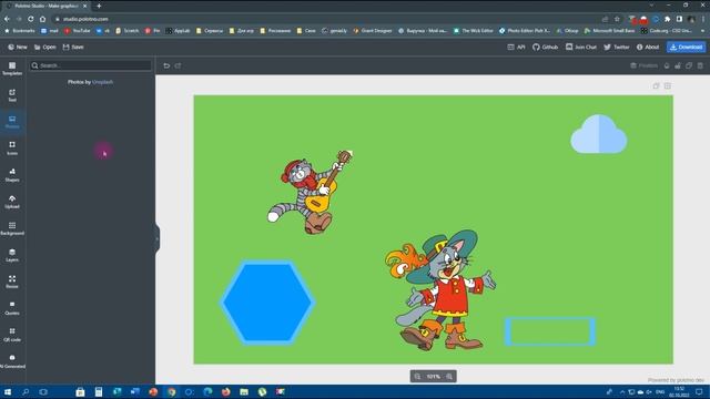 Polotno Studio: дизайн онлайн смотреть онлайн
