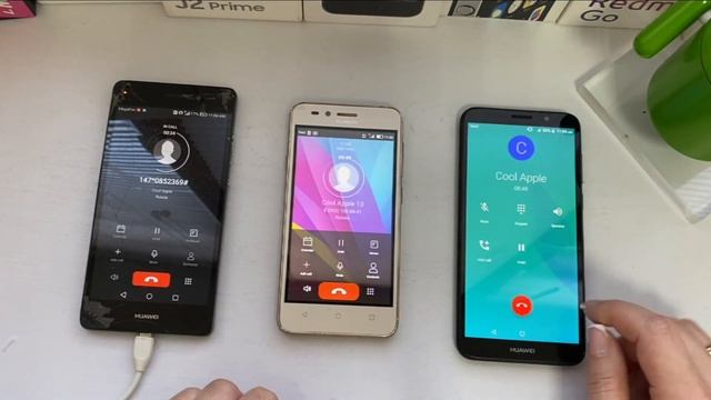 HUAWEI Y3 II Vs HUAWEI Y5 Lite Vs HUAWEI P8 Lite/ Incoming &outgoing Call