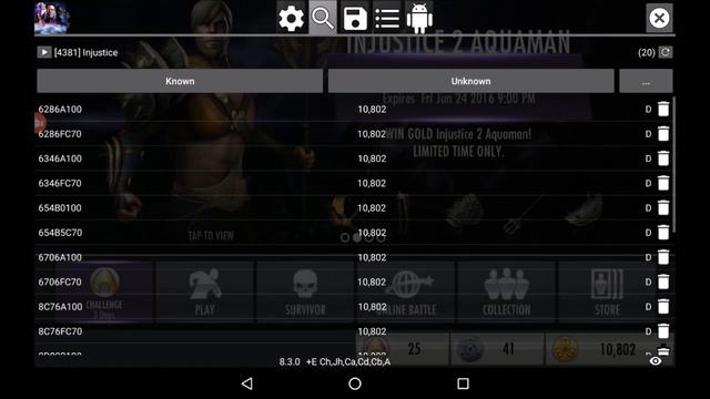 INJUSTICE 2.10 ANDROID HACKING MONEY смотреть онлайн