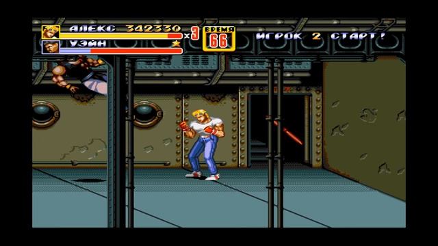 Полное прохождение (((Sega Genesis ))) Bare Knuckle II / Streets of Rage 2 смотреть онлайн