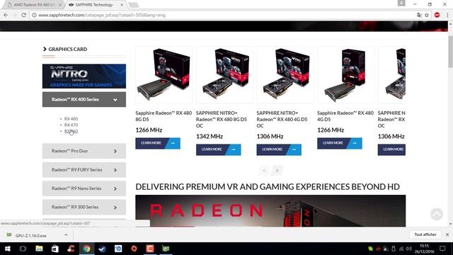 //Tuto// Comment Unlock/Deverouiller sa carte graphique AMD RX 460// 1024 Shaders смотреть онлайн