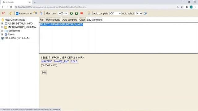 Step 22 . Creating User Entity and loading some test data into database table смотреть онлайн