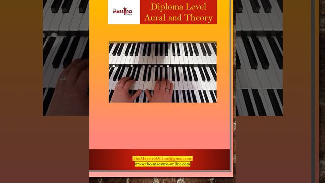 Advanced Music Diploma Aural, Harmony, Theory Lesson смотреть онлайн