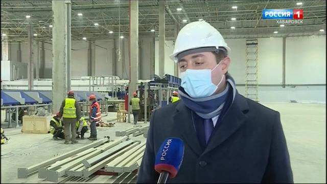 В Хабаровске завершается основной этап строительства логистического почтового центра смотреть онлайн