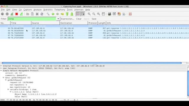 Wireshark SNMP Protocol Analysis Tutorial,RFC 1098 смотреть онлайн
