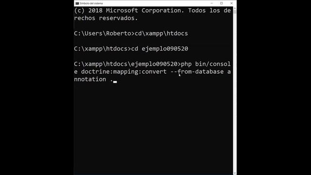 Frameworks configuración de la base de datos en symfony parte 1 21052020 смотреть онлайн