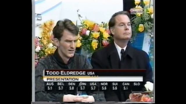 Men's Free Skate - 2000 Four Continents Figure Skating Championships (US, ABC, Eldredge, Stojko)