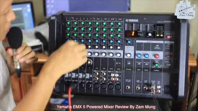 Yamaha EMX 5 Powered Mixer Review By Zam Mung смотреть онлайн