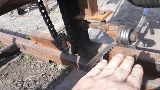 самодельная ленточная пила смотреть онлайн