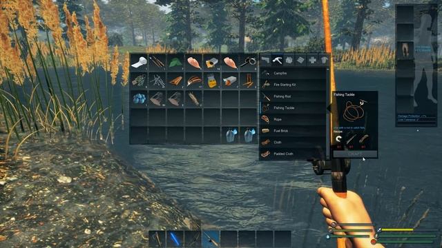 ЛОВИМ РЫБУ НА МЕДВЕДЯ в Subsistence (такого нет в RUST) смотреть онлайн